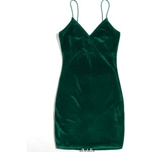 SHEIN Velvet Bodycon Dress